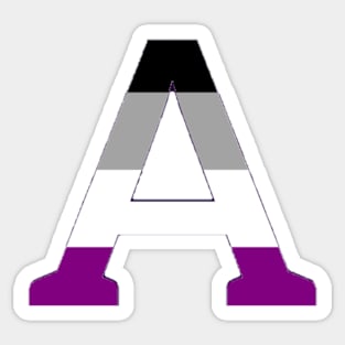 A is for Ace Sticker